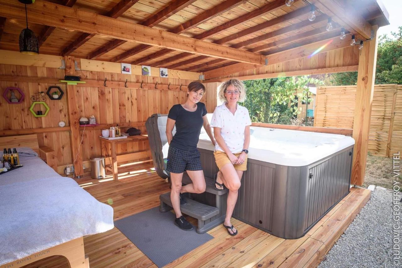 Le Nid D'Alex Spa , Rando Et Table D'Hote Autigny-la-Tour Exterior foto